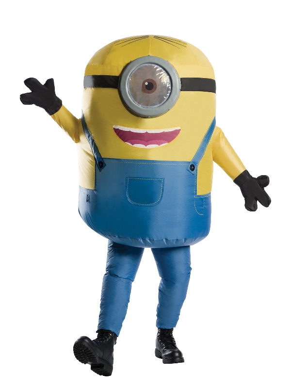 Adult inflatable Minion blow up costume
