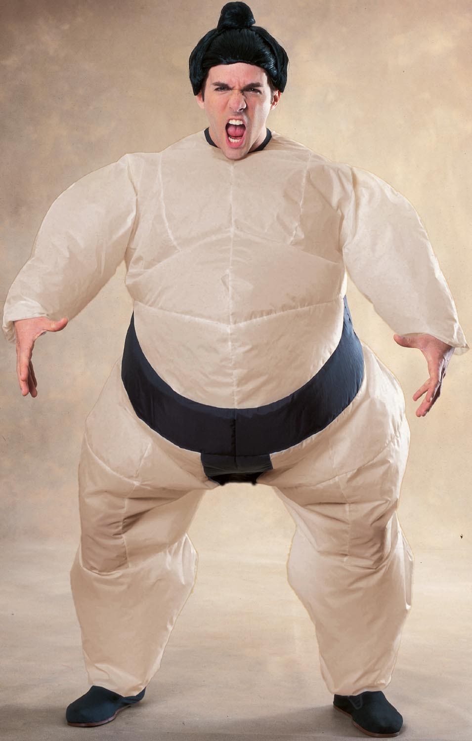 Adult inflatable sumo wrestler costume