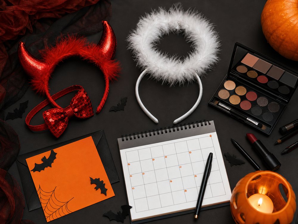 Planning last-minute couples Halloween costumes
