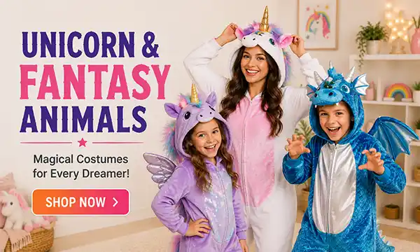 Unicorn and Fantasy Animal Costumes