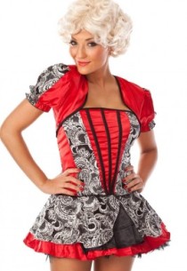 Try the sexy queen of hearts costume at the next fancy dress party