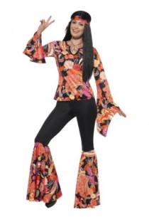 Hippie clothes: brightly coloured with unusual style, but still very popular!