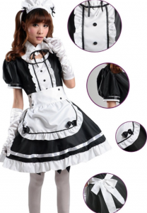 Dressing up in a maids dress for cosplay made easy
